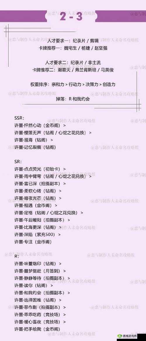 恋与制作人拍摄副本次数增加技巧及失败应对策略